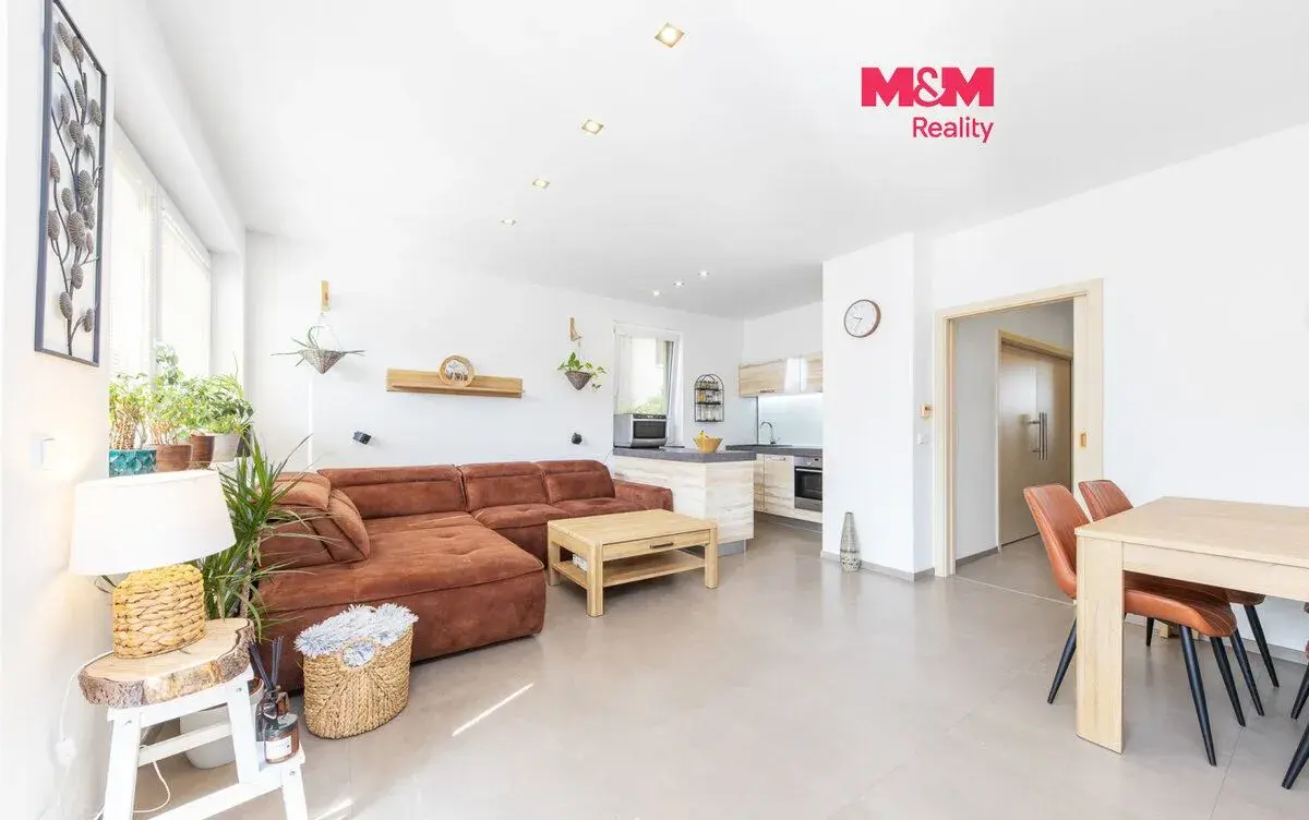 Prodej bytu 2+kk, 57 m², se zahrádkou 52 m², Brno - Slatina