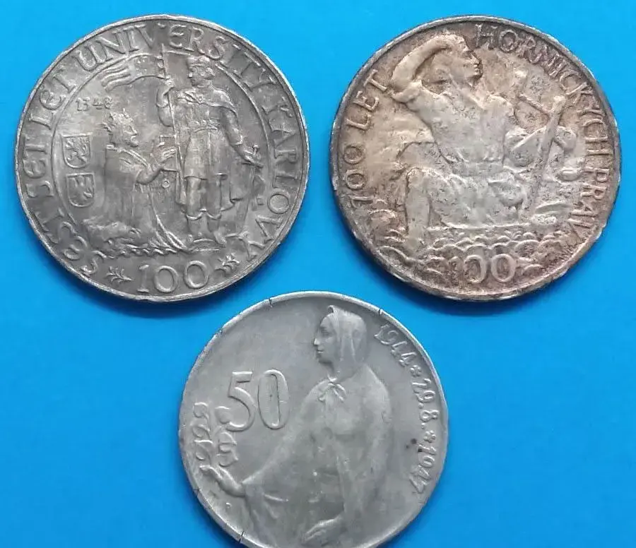 Staré mince Československo od r. 1947