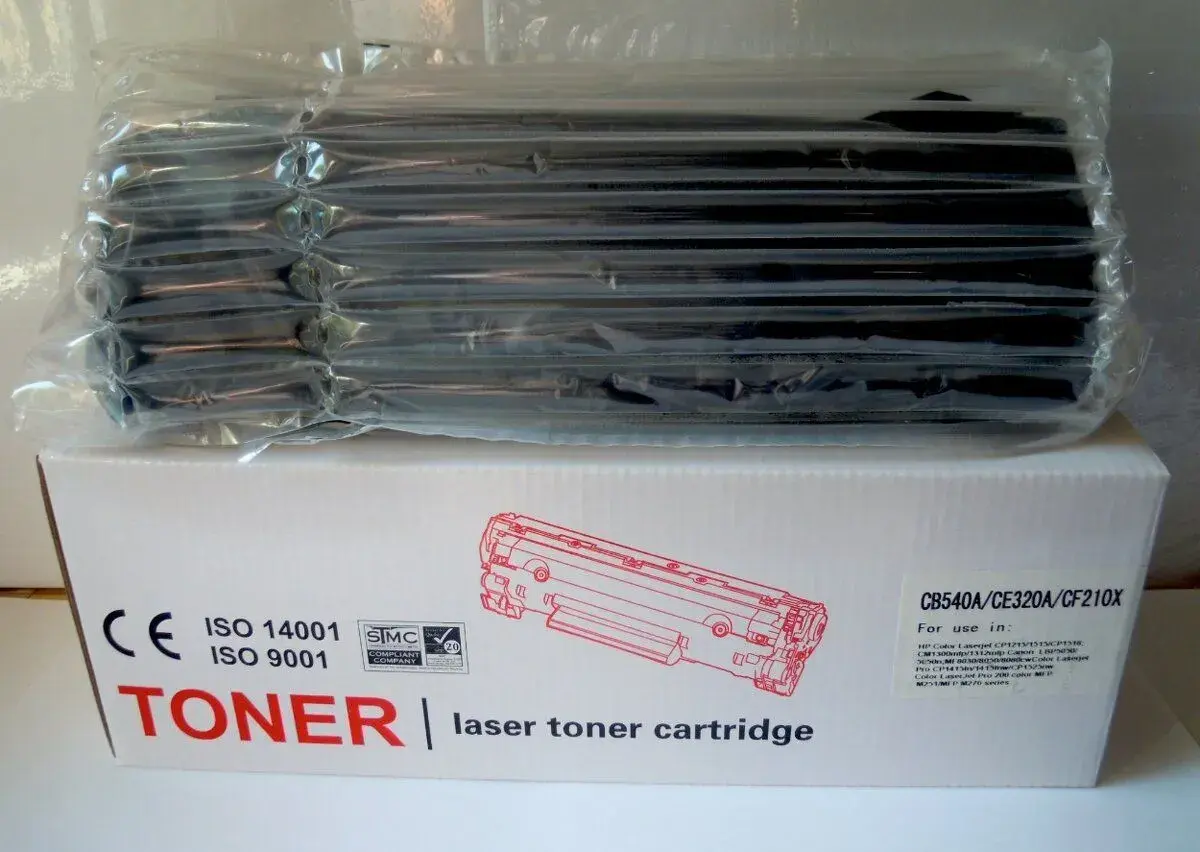 1ks Černý toner HP / Canon 125A 128A 131A barva černá CB540A