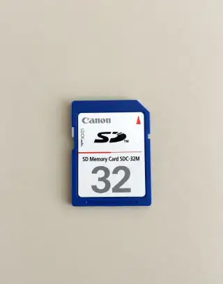 Canon SD paměťová karta 32 MB SDC-32M – Made in Japan