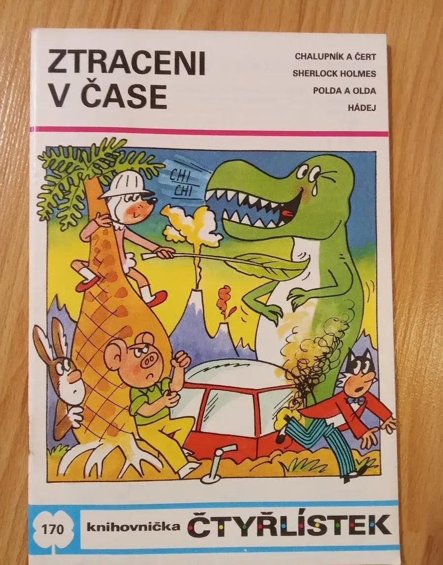 Čtyřlístek 170 - Ztraceni v čase (1989) - STAV