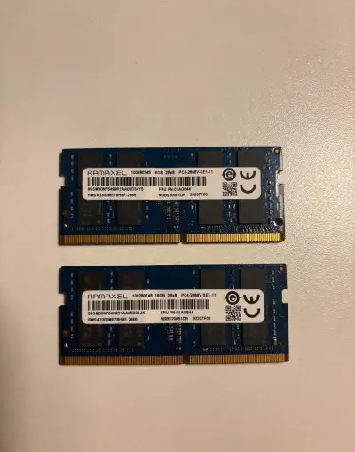 16GB DDR4 SODIMM RAM Ramaxel do notebooku/pc