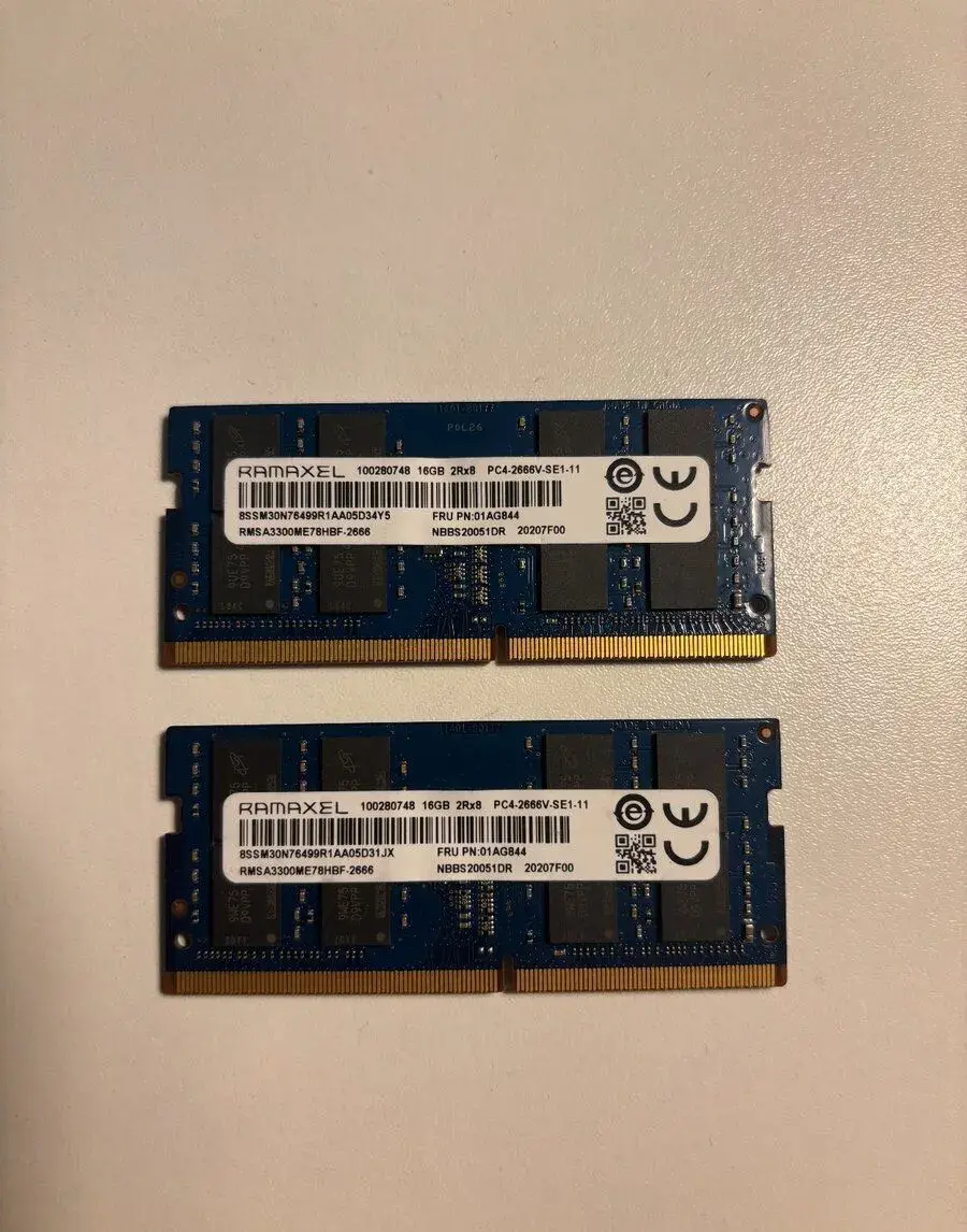 16GB DDR4 SODIMM RAM Ramaxel do notebooku/pc