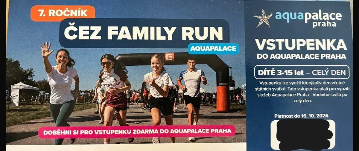 Celodenní dospělá a dětská vstupenka do Aquapalace Čestlice