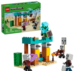LEGO 21267 Minecraft Pouštní hlídka zlodějů
