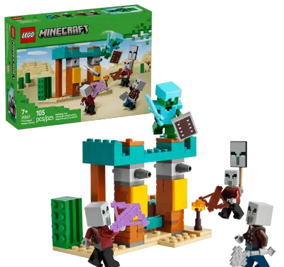 LEGO 21267 Minecraft Pouštní hlídka zlodějů