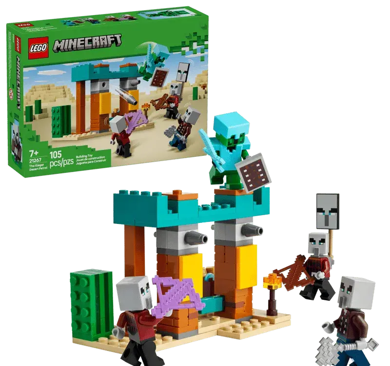 LEGO 21267 Minecraft Pouštní hlídka zlodějů