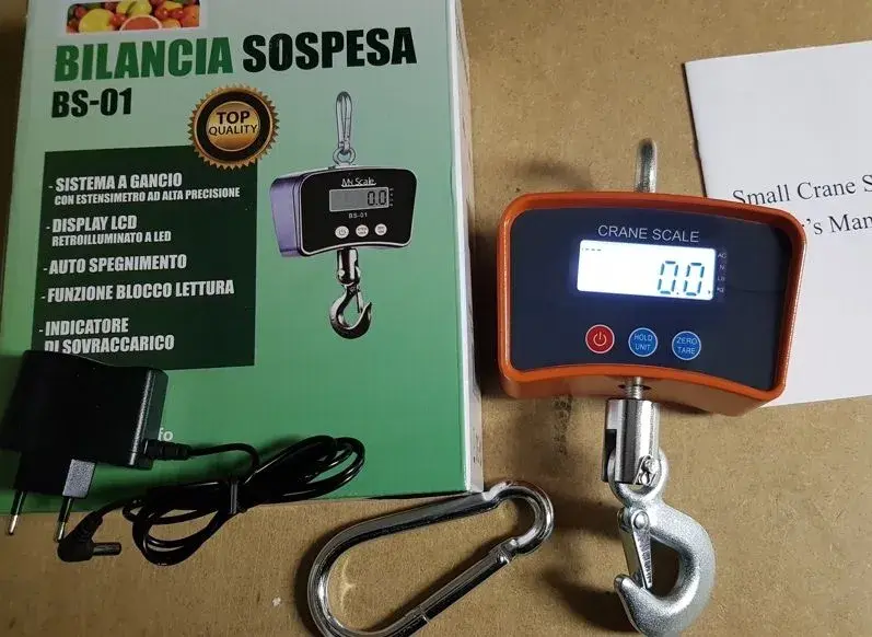 Závěsná váha OCS-D nosnost 500 kg s akumulátorem