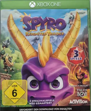 X BOX ONE - HRA SPYRO REIGNITED TRILOGY