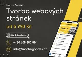 ⭐ Tvorba webových stránek | MartinGondek.cz ⭐