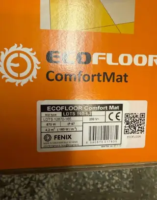 Topná rohož ECOFLOOR Comfort Mat LDTS 160/4,2