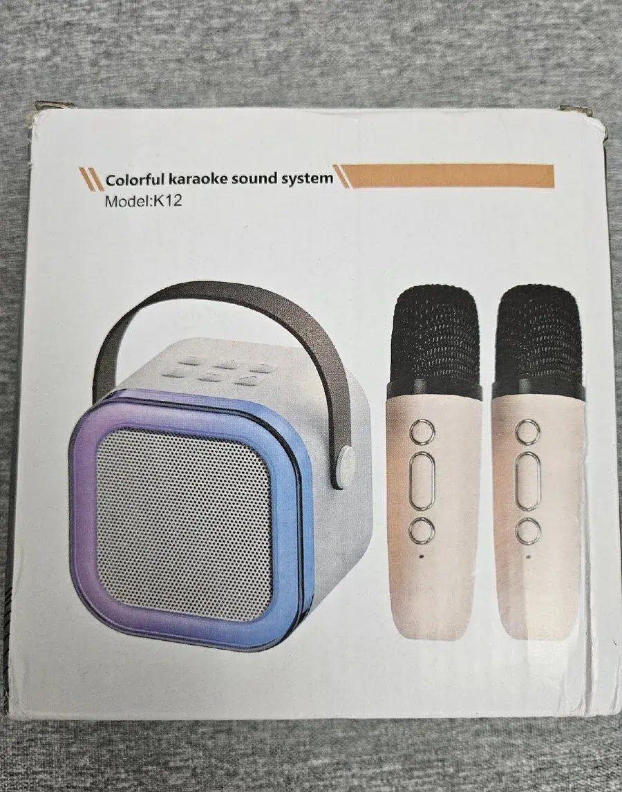 Karaoke bluetooth set - reproduktor + 2 mikrofony