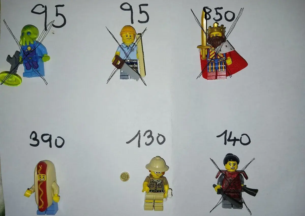 ORIGINAL LEGO FIGURKY SBĚRATELSKÉ 13.SERIE