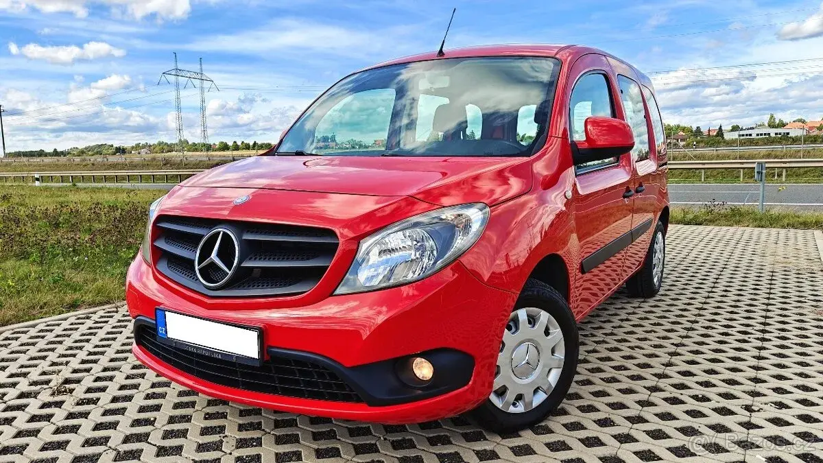 CITAN 109 1.5 CDI 2014 ČR 1.MAJ. PLNÝ SERVIS 5 MÍST