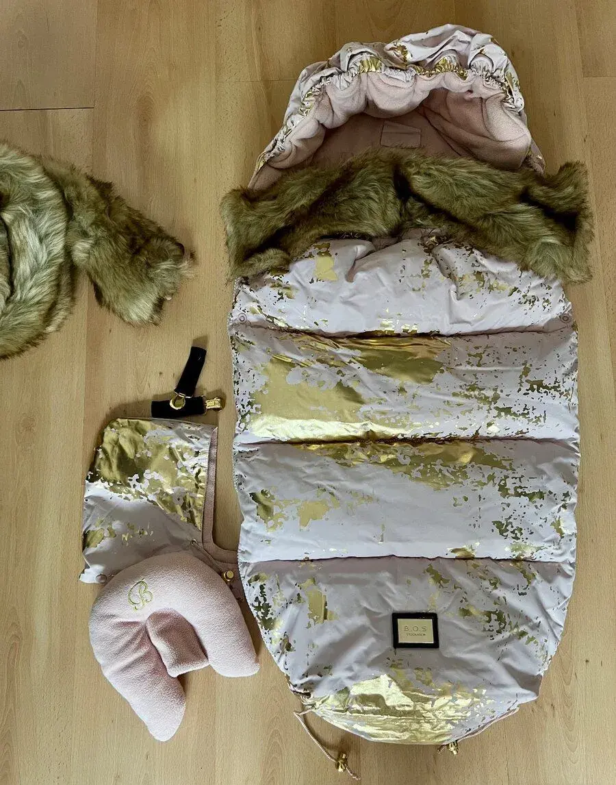 Zimní fusak Bjällra of Sweden Pink Golden