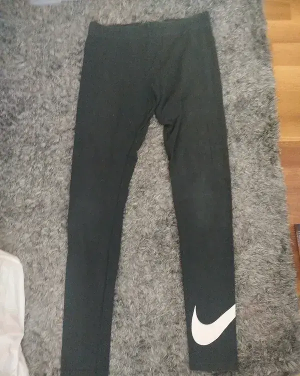 Nike legíny dětské černé viskóza