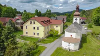 Šumavský rodinný penzion na Červené u Kašperských Hor
