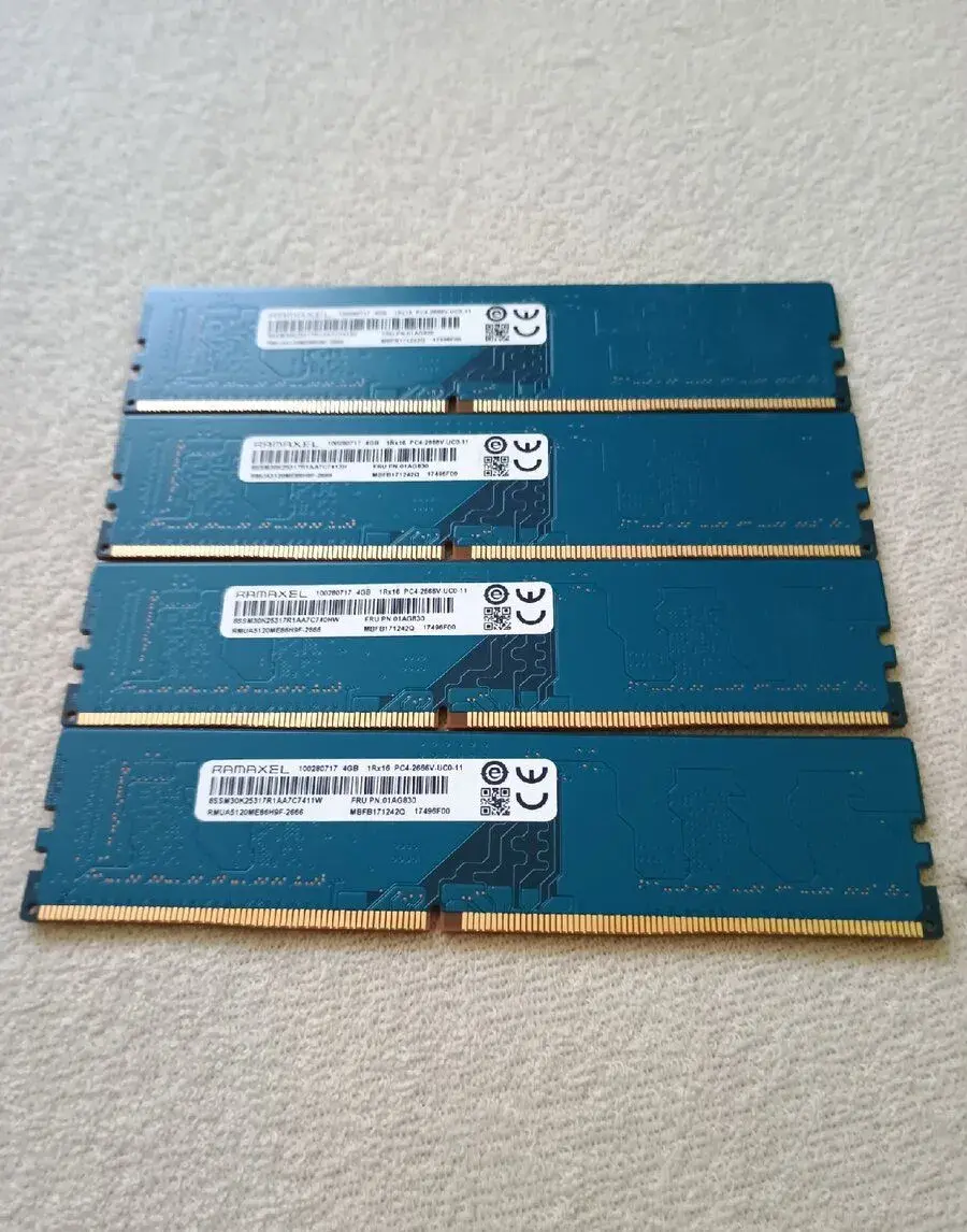 Ramaxel DDR4 4x4GB (16GB) 2666MHz CL17
