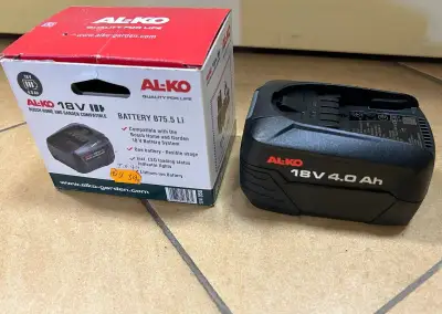 baterie akumulátor AL-KO B75.5 LI 18V, 4,0 Ah 114058 (BOSCH)