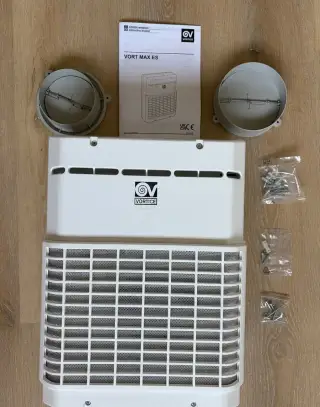 Ventilátor Vortice Vort Max ES do koupelny, WC a další
