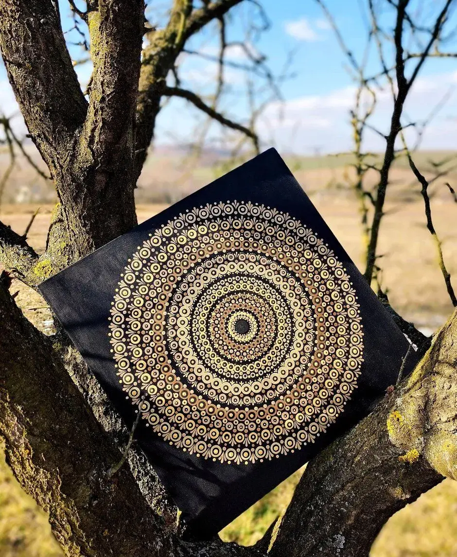 Mandala na plátně