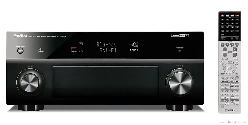 YAMAHA RX-V1073 HighEnd Network AV Receiver, Airplay, 4K