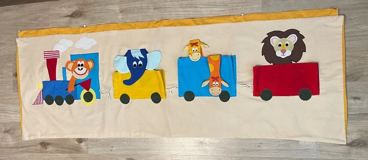 Dětský kapsář za postel 190x70 cm