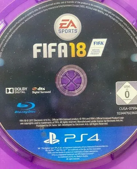 PS4 FIFA 18 hra na Playstation 4