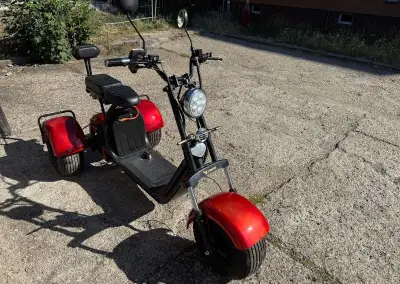 Elektrická tříkolka - LeraMotors Scooters C4/1000 W