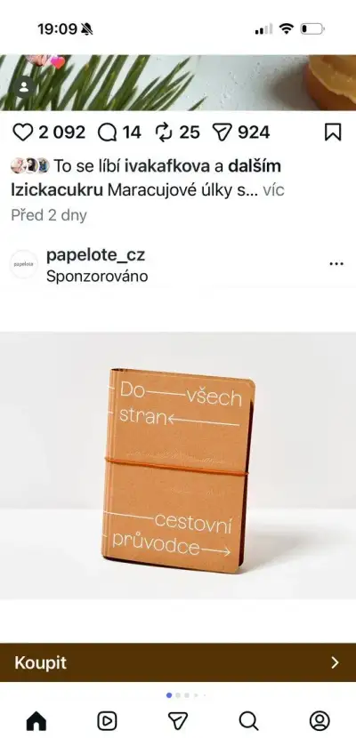 Cestovní průvodce Papelote NOVÝ