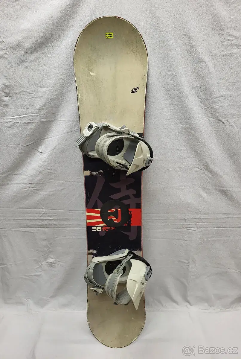 Juniorský Snowboardový set Crazy Creek 138cm s vázáním