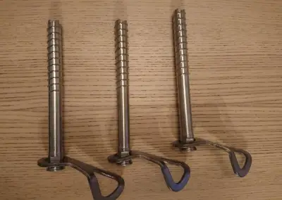 Ultralehké šrouby do ledu Vaude 17 cm