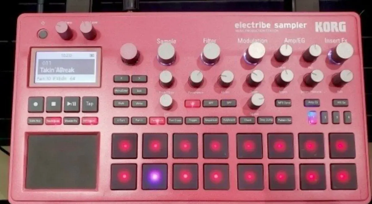 Korg Electribe 2 Red Sampler