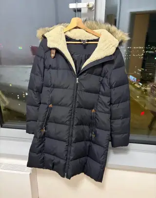 Lauren Ralph Lauren – dámský péřový zimní kabát s kapucí