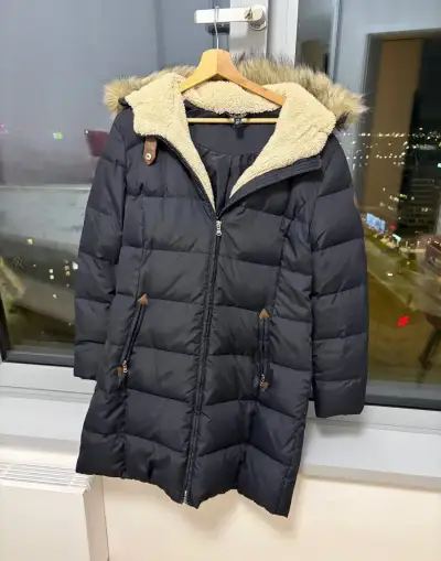 Lauren Ralph Lauren – dámský péřový zimní kabát s kapucí