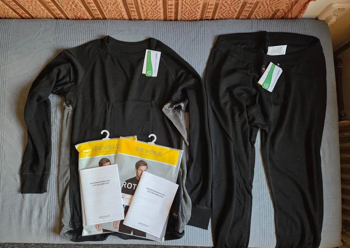 Set nové Merino termo prádlo Devold XXL