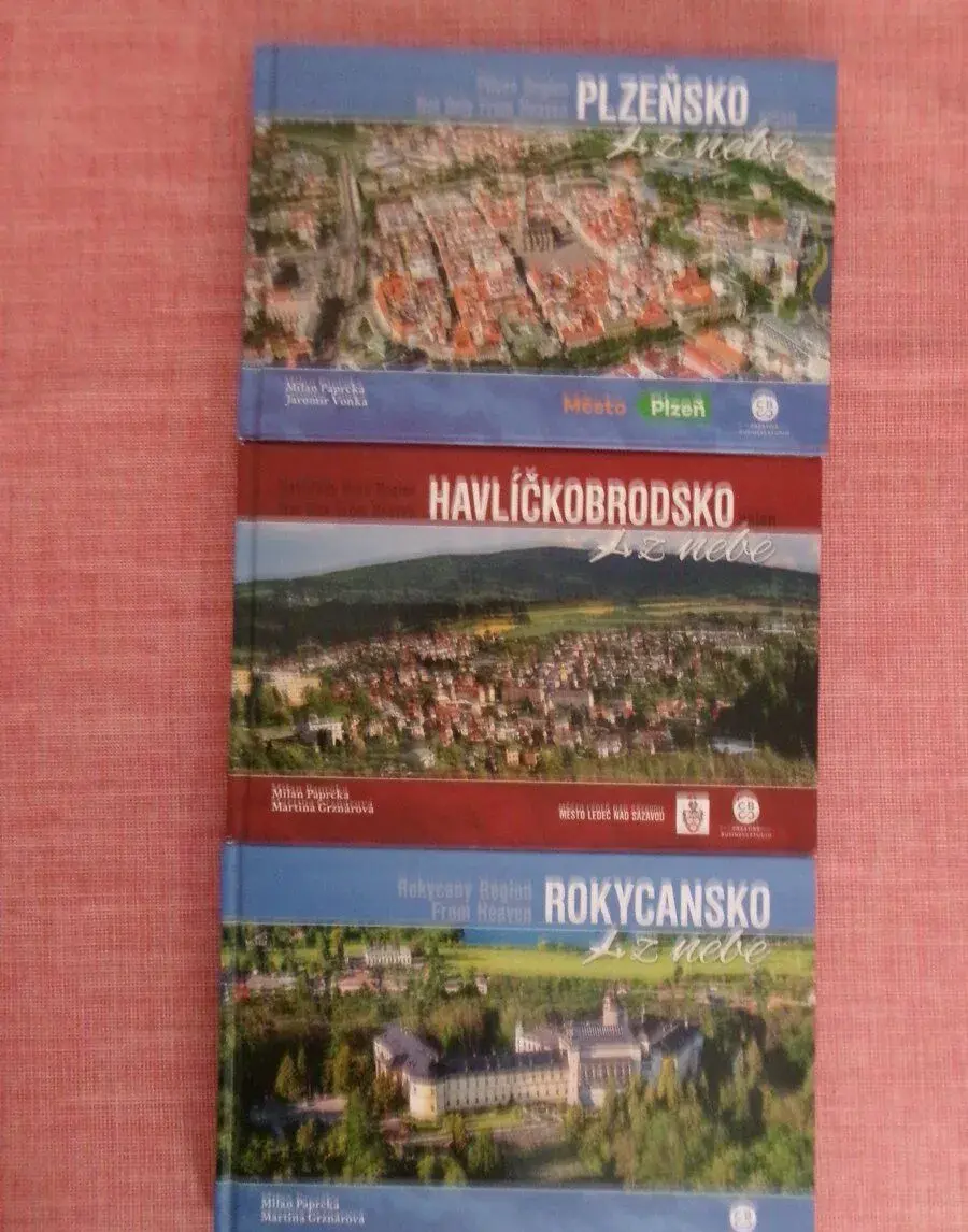 Z nebe: Plzeňsko, Havlíčkobrodsko, Rokycansko.