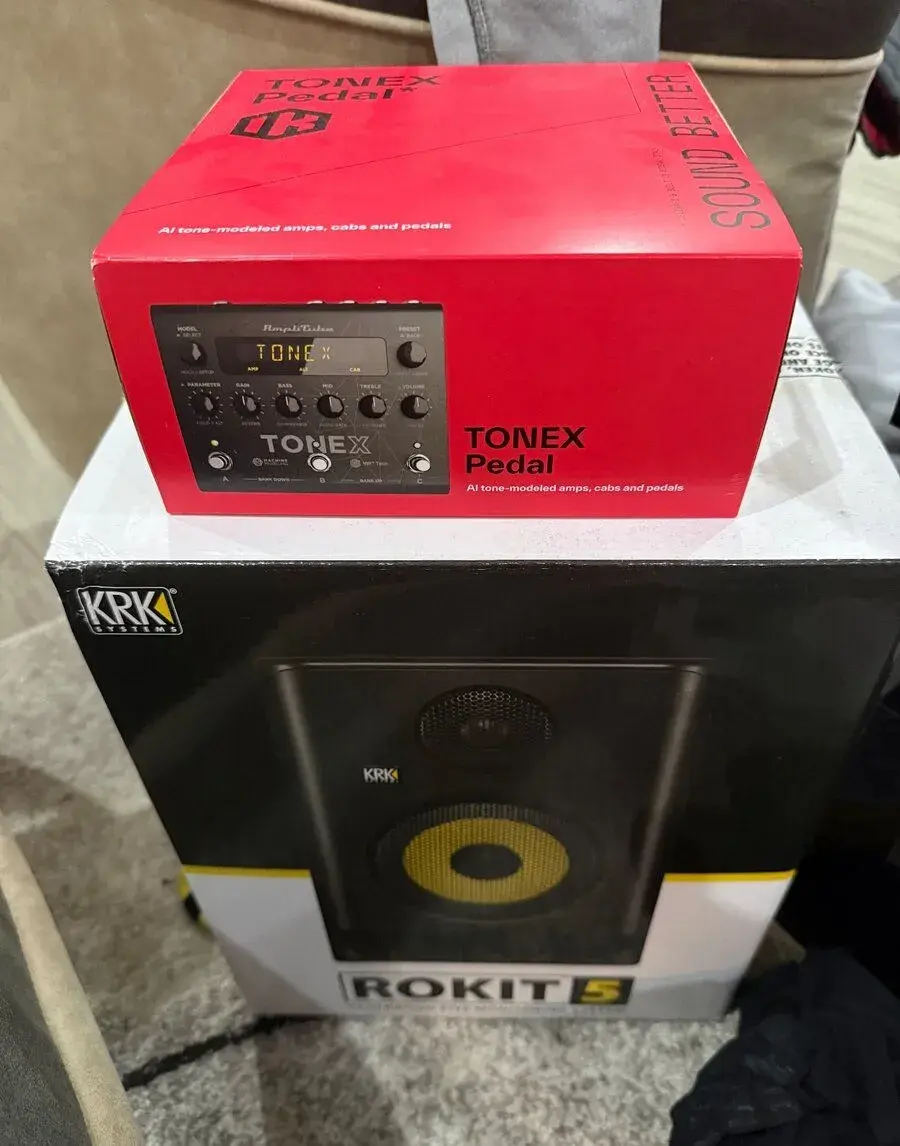 TONEX PEDAL/KRK ROKIT