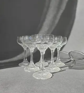 Rosenthal Monbijou Classic Rose – 6 křišťálových skleniček