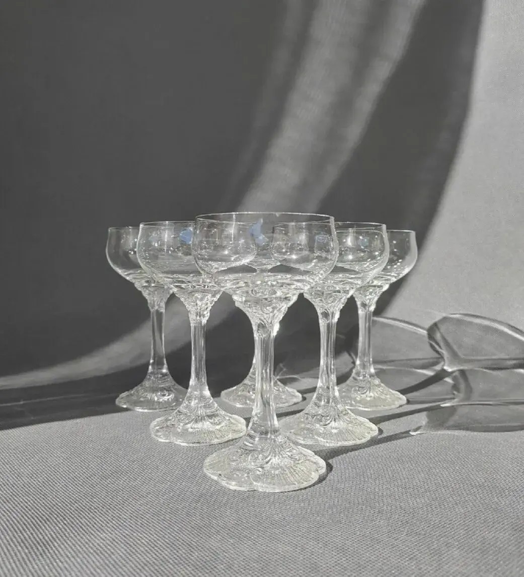 Rosenthal Monbijou Classic Rose – 6 křišťálových skleniček