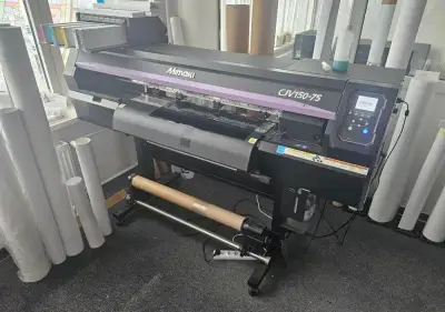 Mimaki CJV150-75 – najeto 85 m, nefunkční tisková hlava