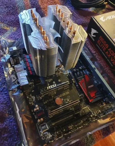 MSI Z170A + Intel 6600k + Zalman