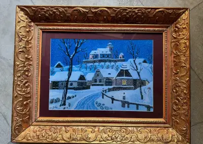 Josef Lada - 1951 - Tichá noc -MOTIV č.- 1