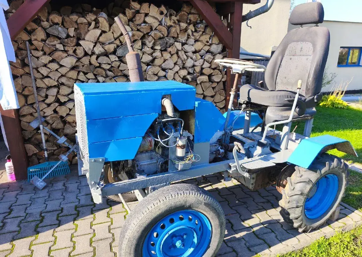 Traktor domácí výroby