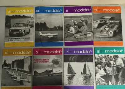 časopisy modelář