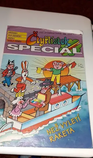 Čtyřlistek 3/96 speciál než vyletí raketa za 100kč
