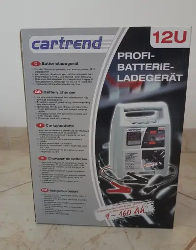 Nabíječka autobaterií 6/12V 12A Cartrend 12U / ORLOVÁ