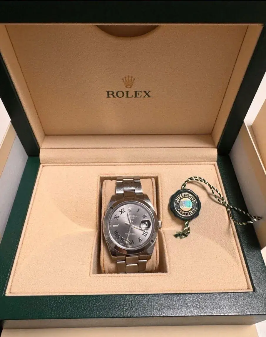 Rolex Datejust 41 Wimbledon 126300 – 2021 – Full set