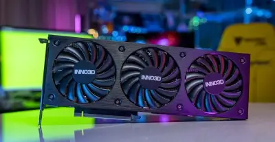 INNO3D GeForce RTX 3080 10GB – stav, odladěný UV, 270 W