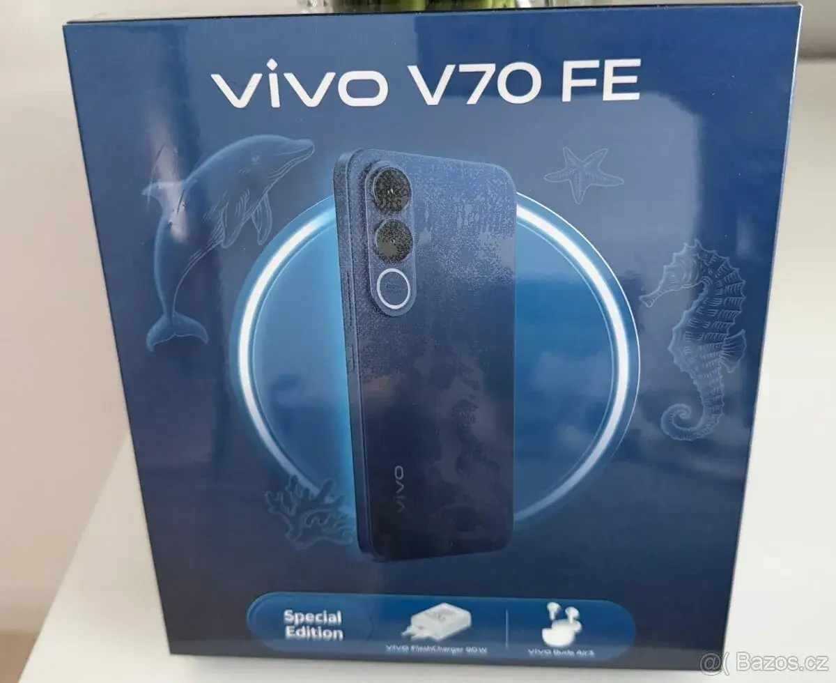 Vivo V70 FE 8GB/256GB GiftPack sluchátak+nabíječka